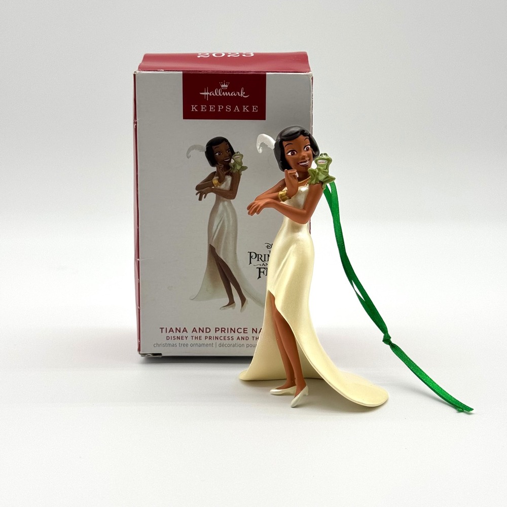 Tiana Prince Naveen Hallmark Ornament 2023 Disney Princess Frog Keepsake